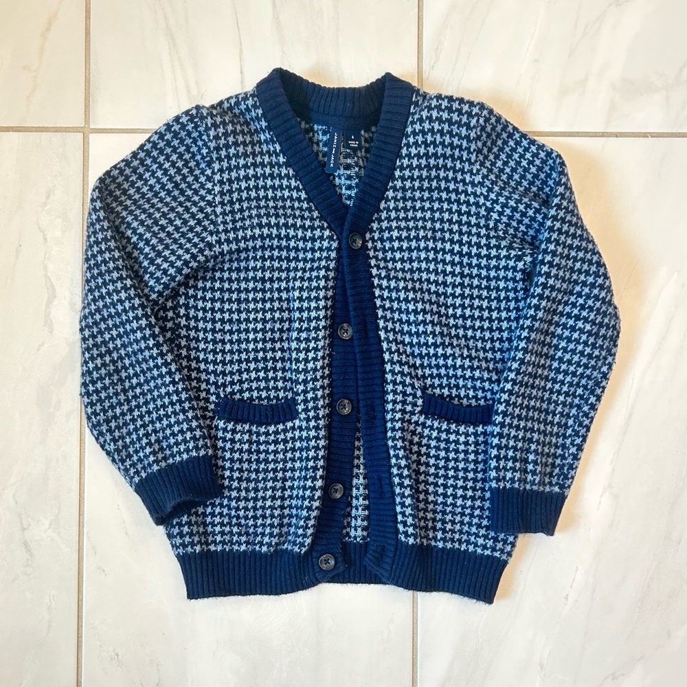 ❗️SALE❗️Boys Janie and Jack 4T knit cardigan with pockets!